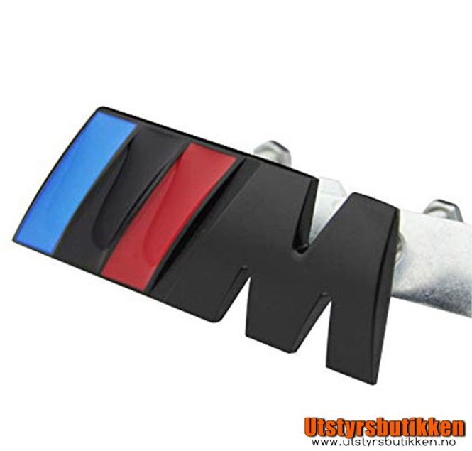 Hovedbilde BMW M-Sport grill-emblem sort