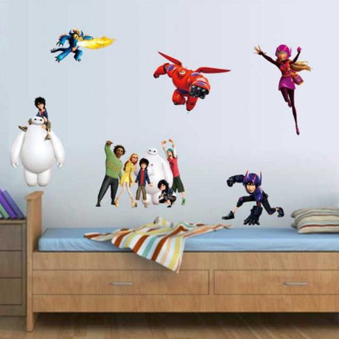 Hovedbilde Big Hero 6 veggdekor