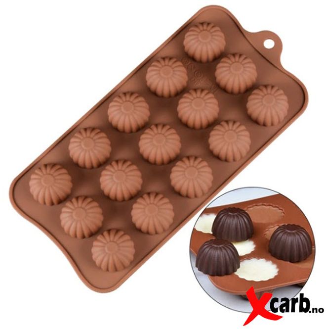 Hovedbilde Silikonform Konfekt Dome - SilikoLove