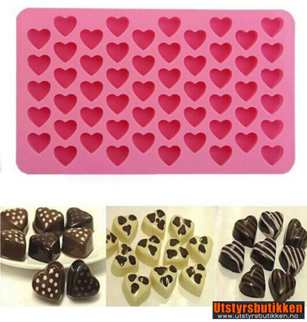 Hovedbilde Silikonform Hjerter