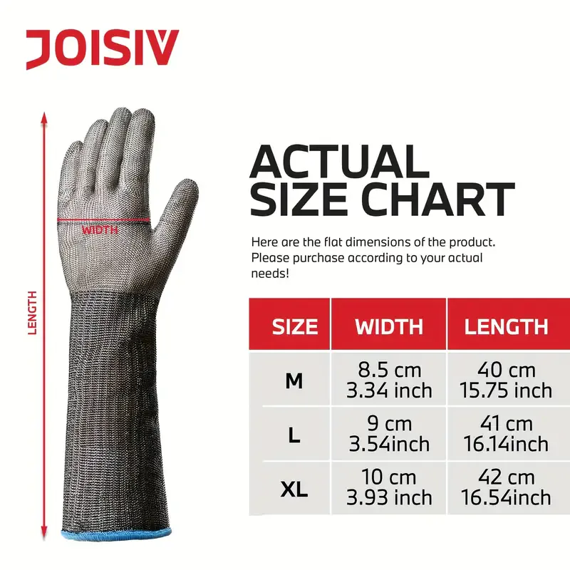 Knivsiker hanske - Antikutt hanske