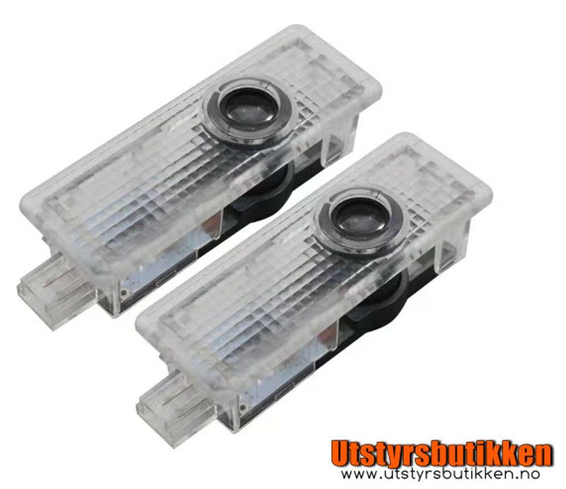 Dørlys med BMW MPower logo